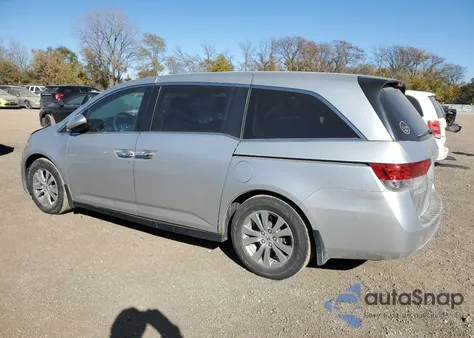 2014 Honda Odyssey Ex from USA, damaged, VIN 5FNRL5H47EB096298